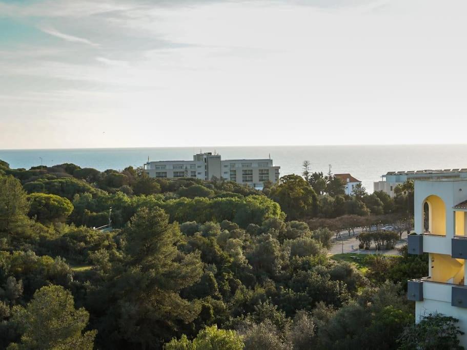 Central Apartment - Pool And Sea View & Albufeira Center Eksteriør bilde